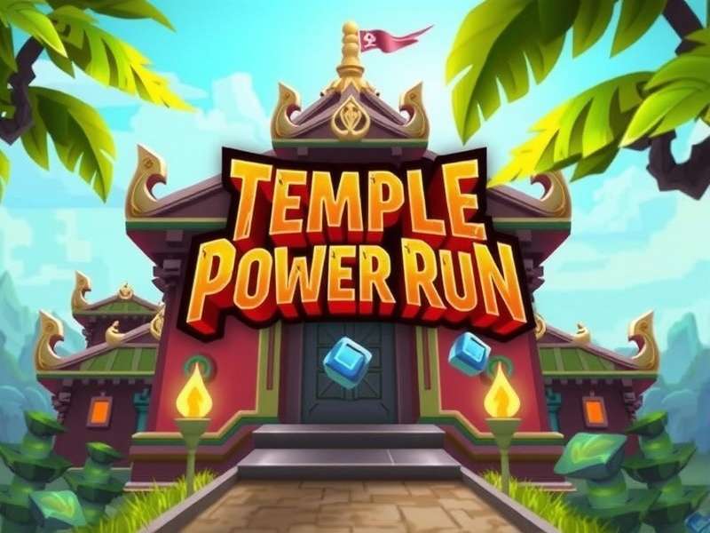 Temple Power Run Game Banner